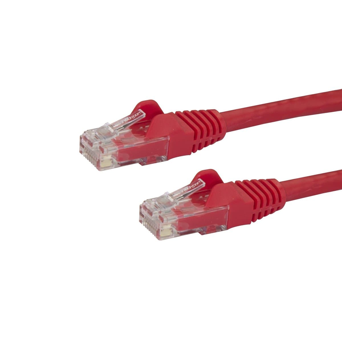 StarTech Cat6 Ethernet Patch Cable, 150ft, 250MHz, 100W PoE, RJ45 UTP, Red