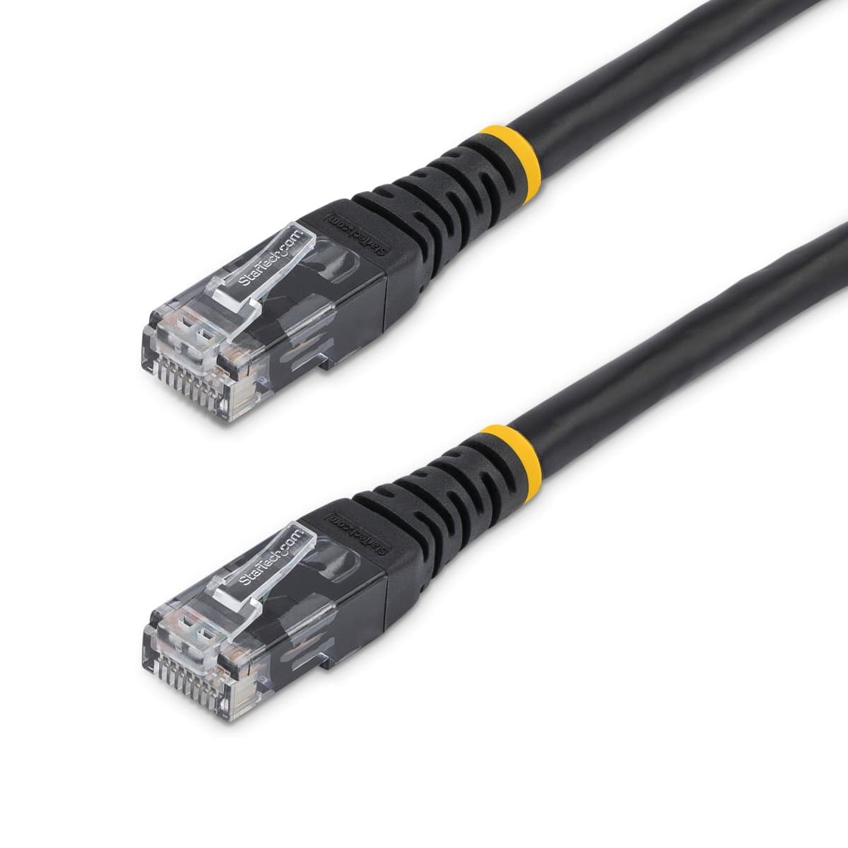 StarTech Cat6 Patch Cord, 5ft Black, 1 Gbps, 100W PoE