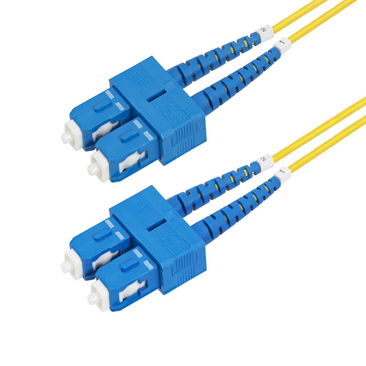 StarTech 5m SC/UPC Single Mode Fiber Optic Cable, OS2, 9/125µm, 40G/100G