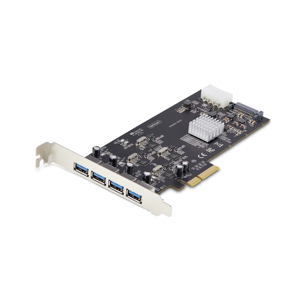 StarTech 4-Port USB-A, PCIe Expansion Card, USB 3.2 Gen 1, 5Gbps
