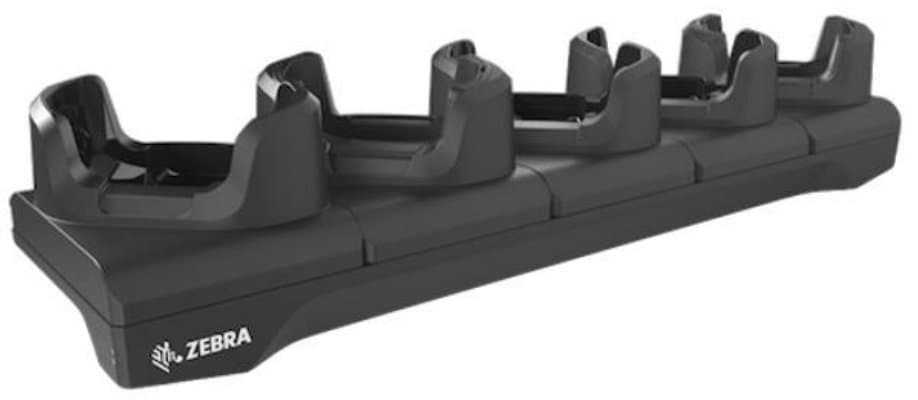 Zebra Five-Slot Charge Cradle, TC53/TC58/TC53E/TC58E, Charge-Only, 1.5-hour Charge